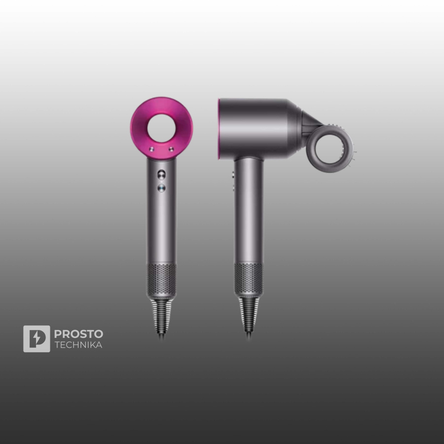 Фен Dyson Supersonic HD15 (Iron/Fuchsia)